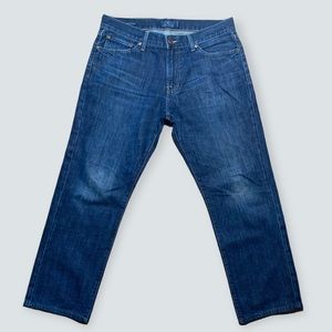 Mens Lucky Brand 221 Original Straight Blue Jeans Size 33x28
